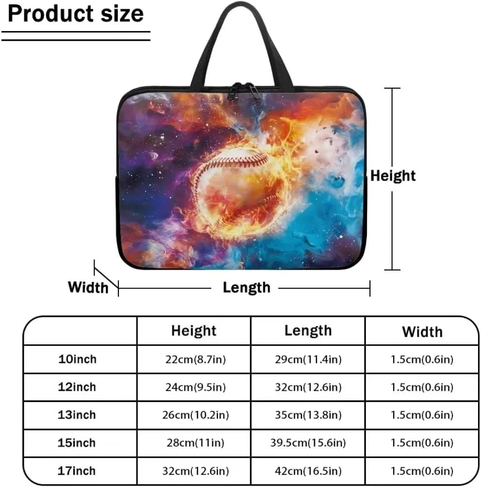 Kuiaobaty Protective Laptop Sleeve 10-17 Inches Modern Laptop Briefcase for Women Men