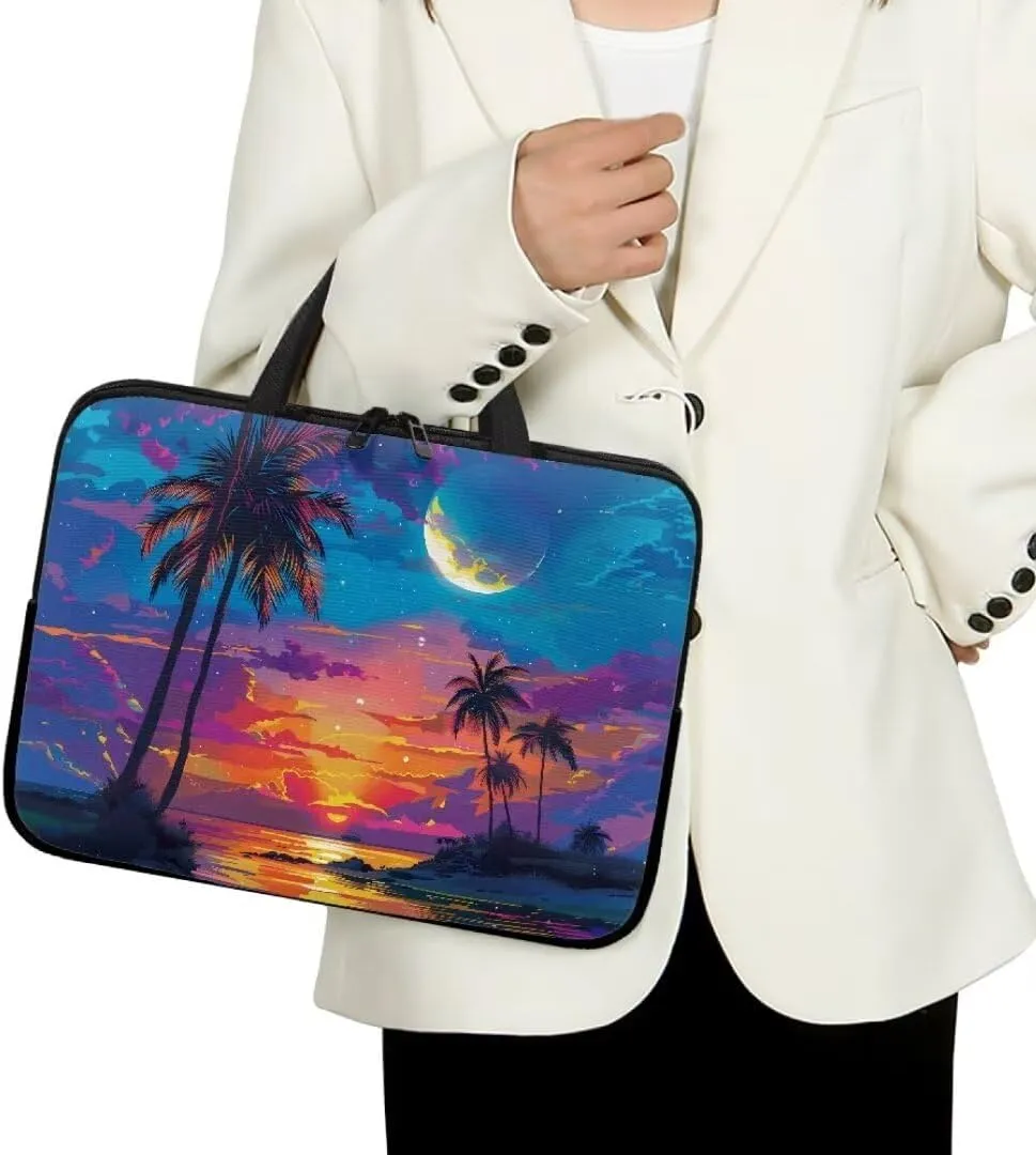 Kuiaobaty Protective Laptop Sleeve 10-17 Inches Modern Laptop Briefcase for Women Men