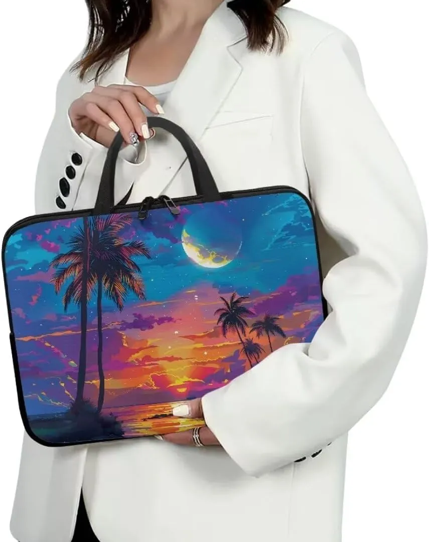 Kuiaobaty Protective Laptop Sleeve 10-17 Inches Modern Laptop Briefcase for Women Men