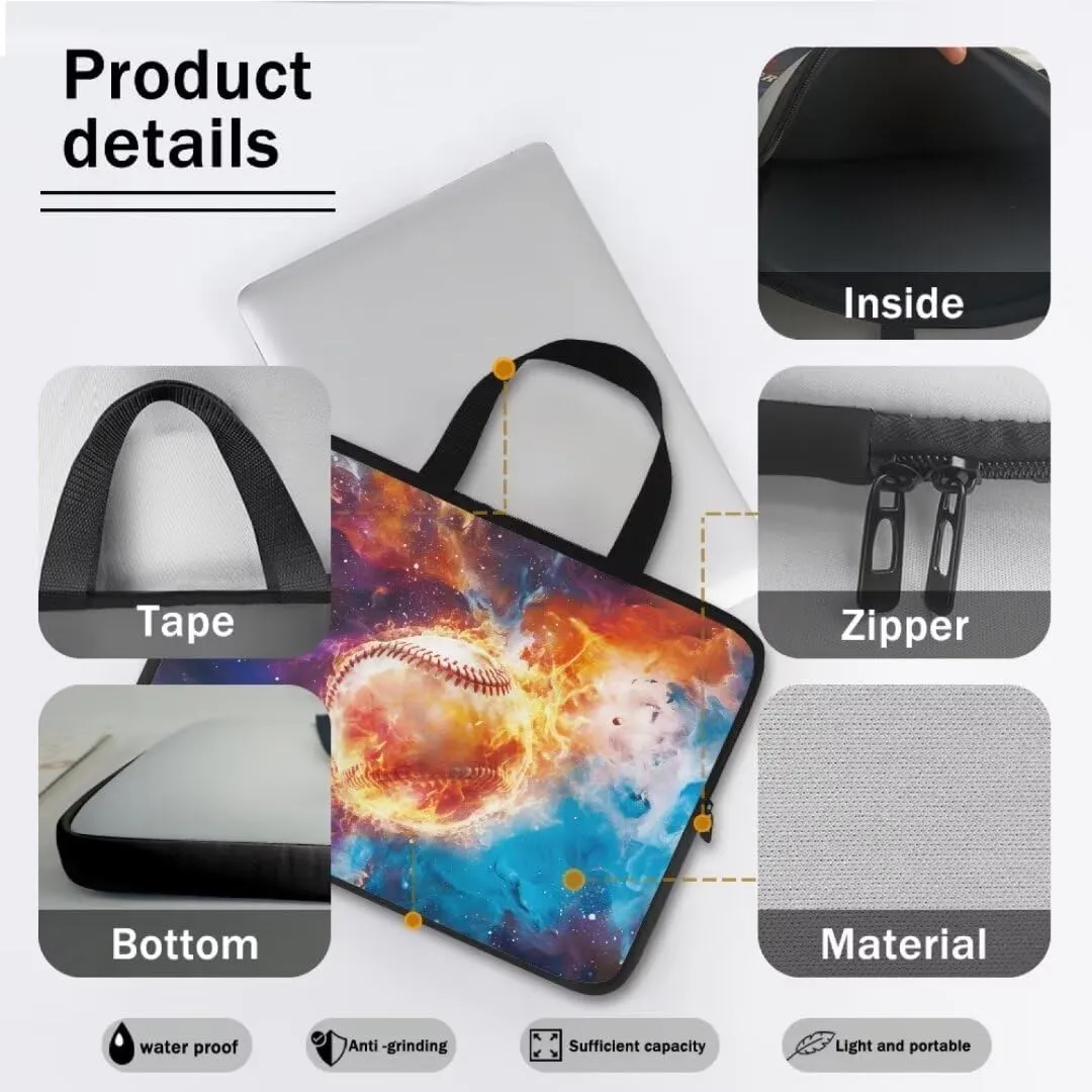 Kuiaobaty Protective Laptop Sleeve 10-17 Inches Modern Laptop Briefcase for Women Men