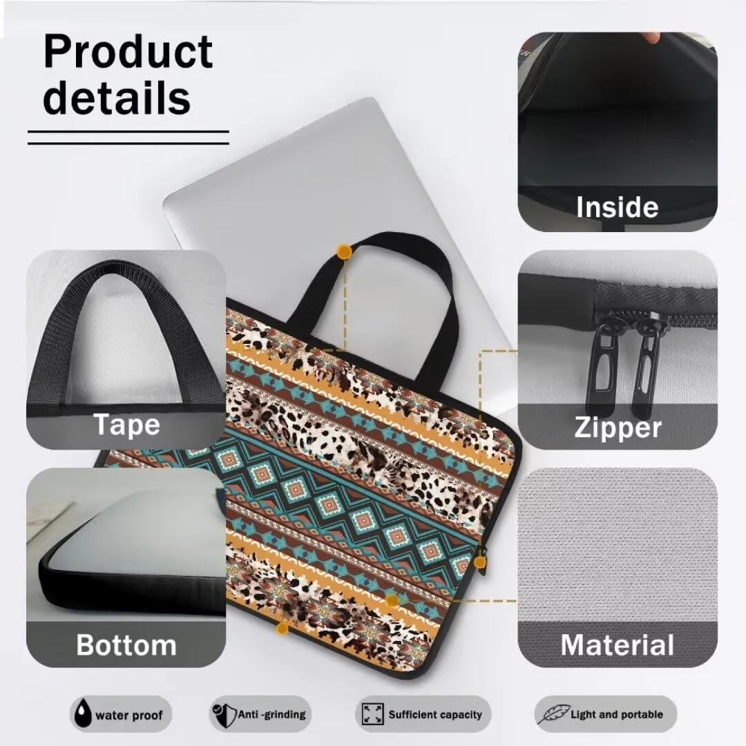 Kuiaobaty Protective Laptop Sleeve 10-17 Inches Modern Laptop Briefcase for Women Men