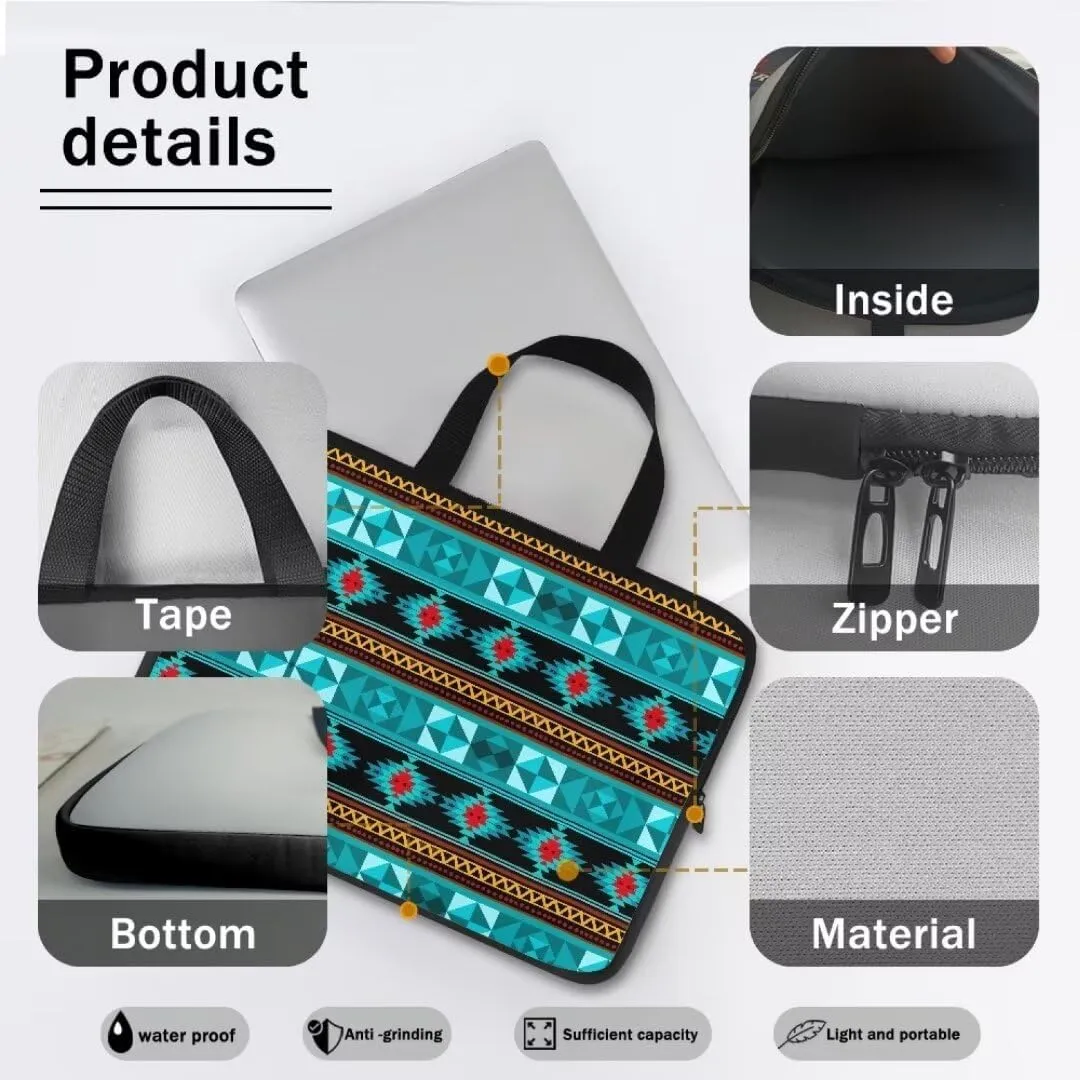 Kuiaobaty Protective Laptop Sleeve 10-17 Inches Modern Laptop Briefcase for Women Men