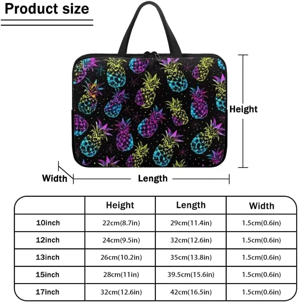 Kuiaobaty Protective Laptop Sleeve 10-17 Inches Modern Laptop Briefcase for Women Men
