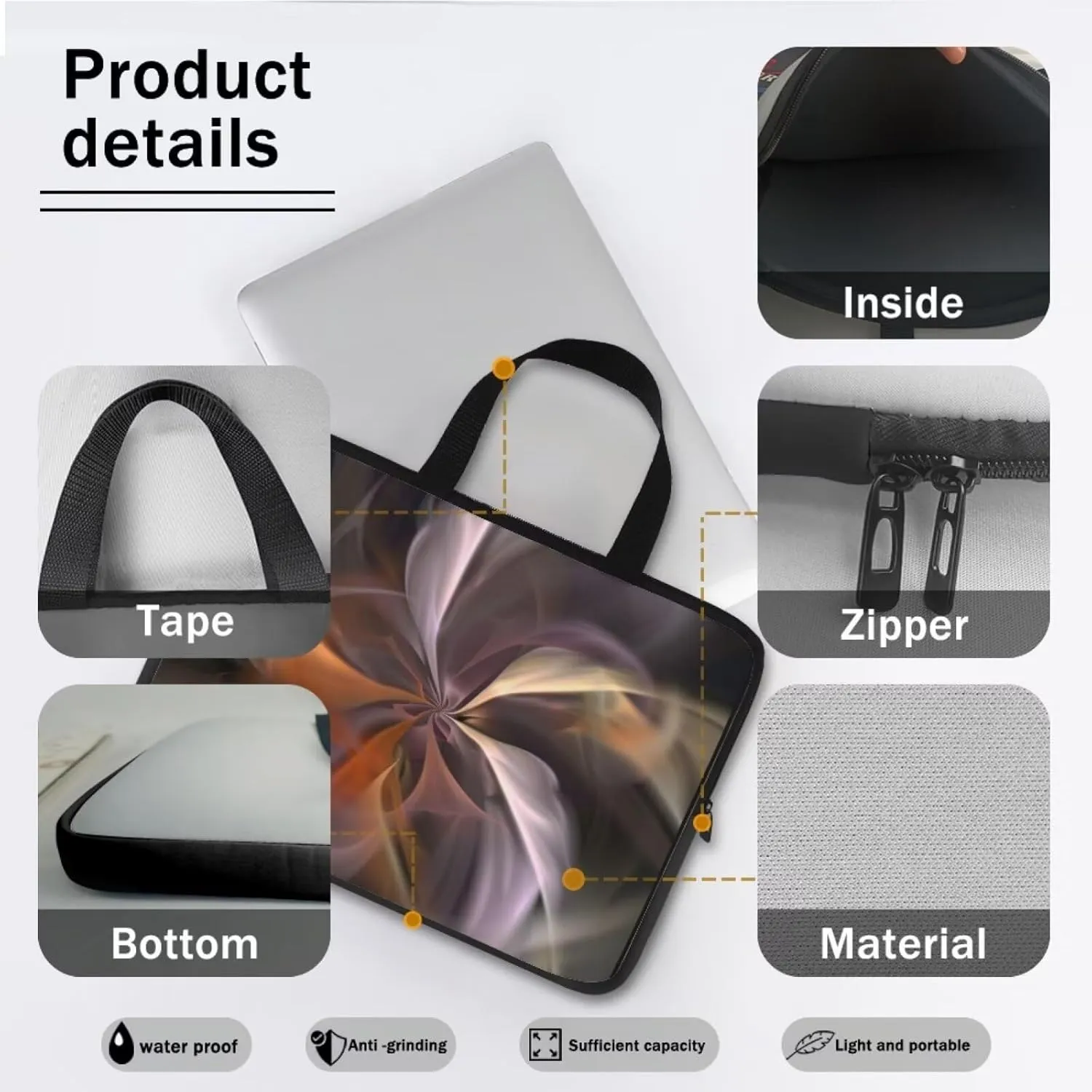 Laptop Bags for Women Computer Tote Bag Business Office Briefcase Large Capacity Handbag Bag Professional Work Bag