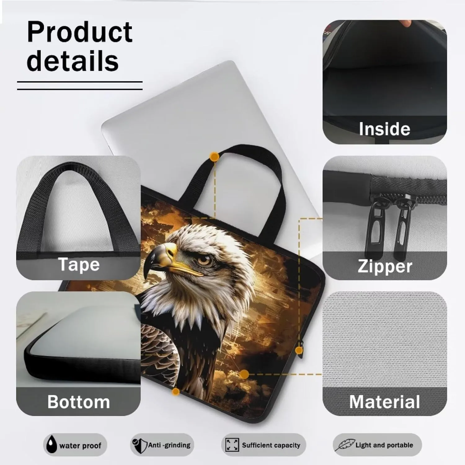 Laptop Bags for Women Computer Tote Bag Business Office Briefcase Large Capacity Handbag Bag Professional Work Bag