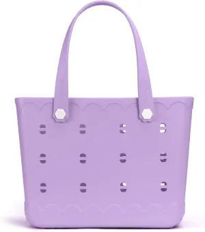 Large Rubber Beach Tote Bag | Durable Rubber Bag Waterproof Washable Versatile Modern Tote Bags