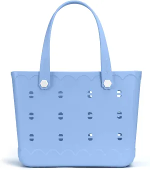 Large Rubber Beach Tote Bag | Durable Rubber Bag Waterproof Washable Versatile Modern Tote Bags