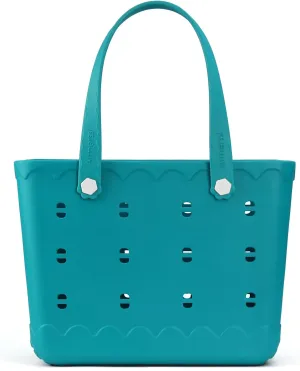 Large Rubber Beach Tote Bag | Durable Rubber Bag Waterproof Washable Versatile Modern Tote Bags