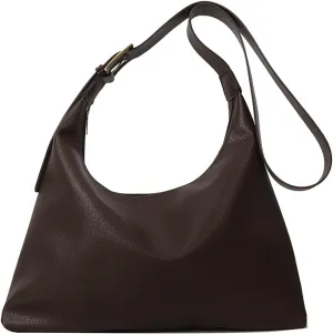 Leather Handbags for Women Soft Patent Leather Large Capacity Casual Vintage Shoulder Bag Crossbody Tote Bags