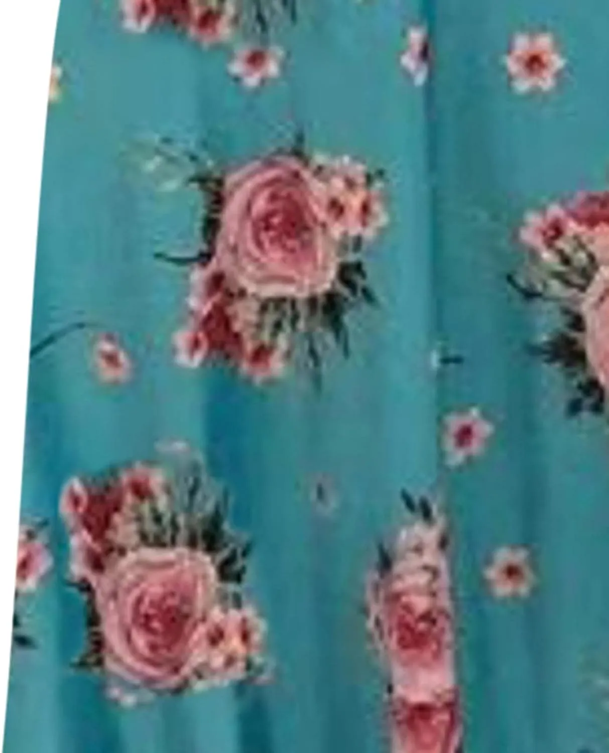 Maxi Dresses for Women's Plus Size Boho Floral Dress Beach Sundress Fashion Short Sleeves Midi Swing Party Dress