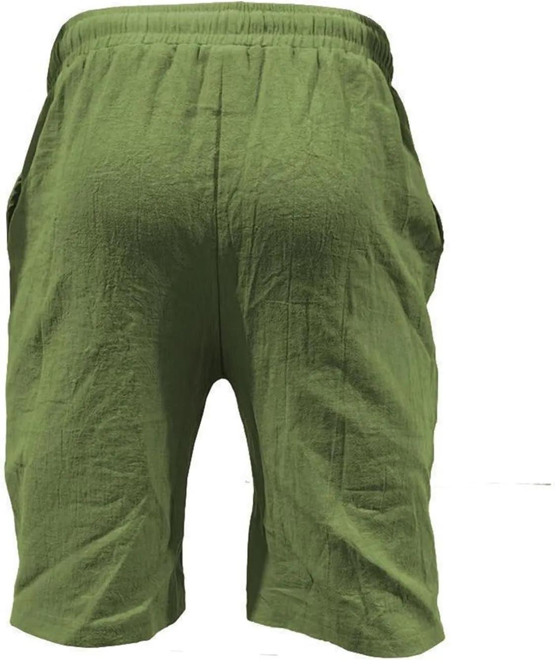 Mens 4XL Linen Summer Beach Shorts Beach Shorts Casual Cotton Linen Shorts Mens 4XL Linen Summer Beach Shorts Mens