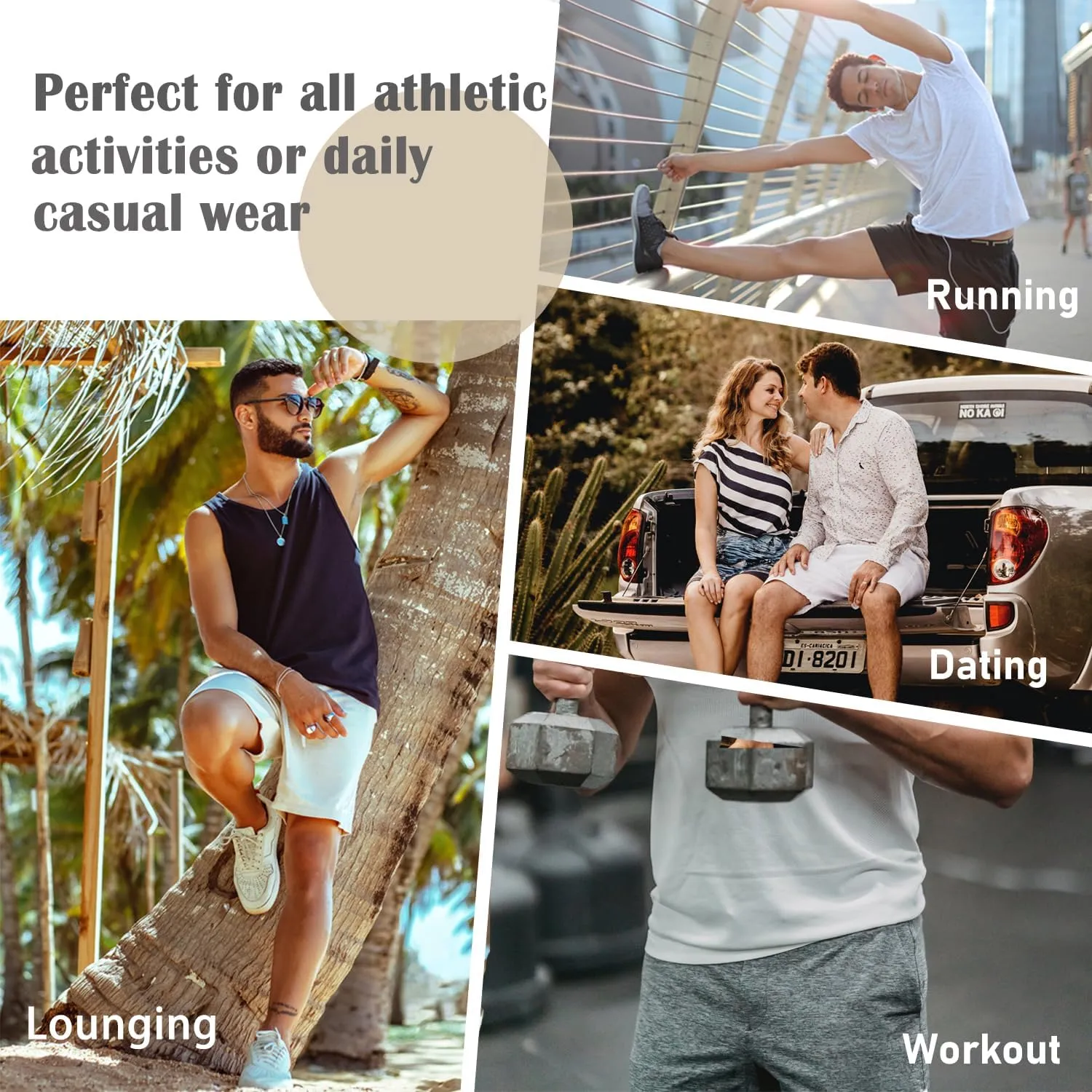 Mens 5 Inch Short Men Cotton Shorts Mens Sweat Shorts 5 Inch Inseam Cotton Shorts for Men Gym Shorts with Pockets