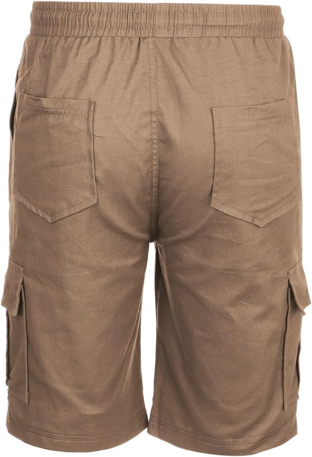 Mens Casual Cargo Shorts - 2025 Drawstring Stretch Summer Beach Shorts Chino Shorts Outdoor Hiking Shorts with 6 Pockets