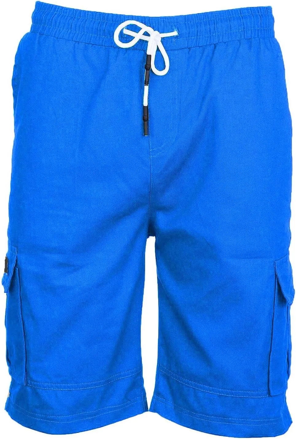 Men's Casual Cargo Shorts Classic Fit Athletic Shorts Cotton Cargo Shorts for Men Summer Beach Shorts with 4 Pockets