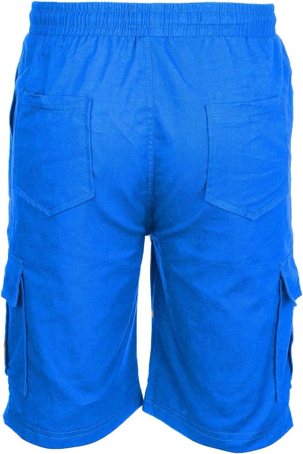 Men's Casual Cargo Shorts Classic Fit Athletic Shorts Cotton Cargo Shorts for Men Summer Beach Shorts with 4 Pockets