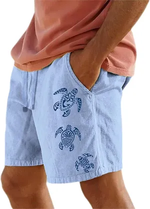 Mens Casual Shorts Fashionable Casual Shorts Solid and Men's Pants Cargo Shorts Men Bird Dogs Short Men Linen Shorts