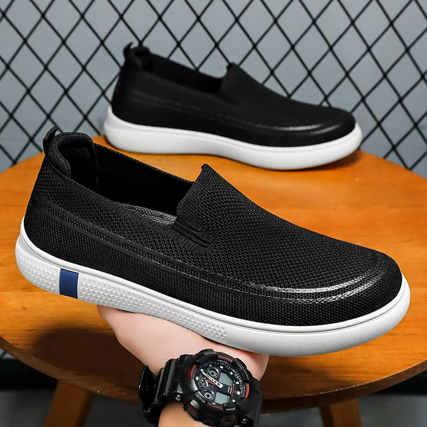 Men's Casual Summer Breathable Comfortable Fashion Sneakers Lightweight Walking Shoes for Daily Wear Travel