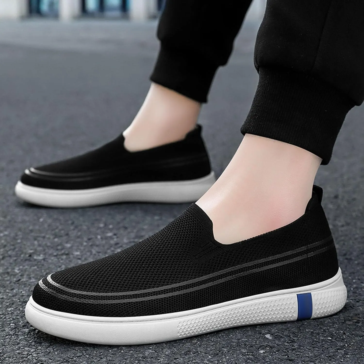 Men's Casual Summer Breathable Comfortable Fashion Sneakers Lightweight Walking Shoes for Daily Wear Travel