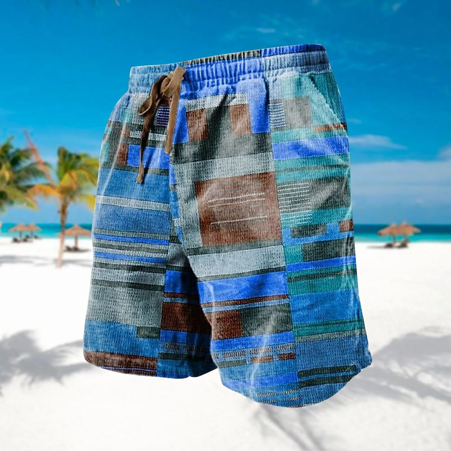 Mens Shorts Shorts Men's Solid Cotton Summer Fashionable Men's Pants Mens Clothes Mens 5 Inch Mesh Shorts Men Shorts