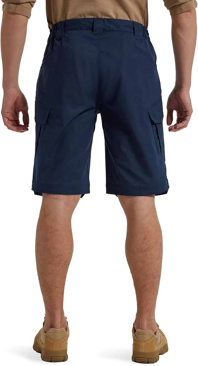 Men's Stretch Cargo Shorts Lightweight Water Resistant Hiking Shorts Tactical Work Shorts with Multi Pockets