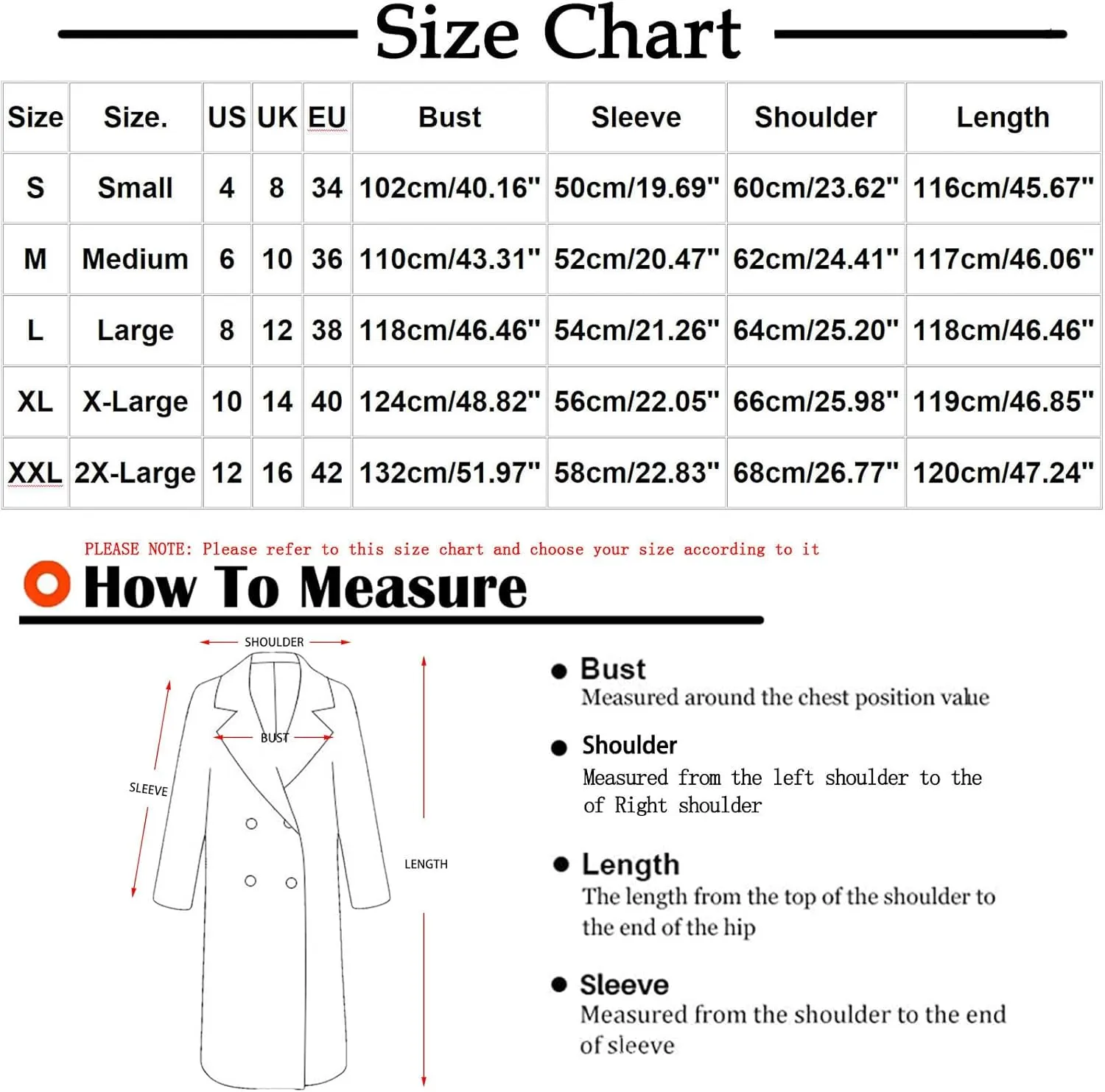 Men's Trench Coat Long Wool Blend Windbreaker Jacket Double Breasted Bussiness Overcoat with Pockets