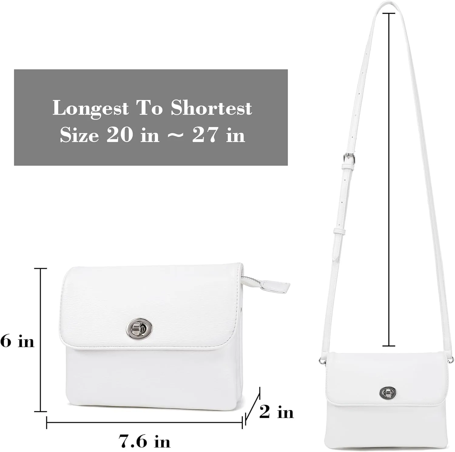 MINICAT Roomy Pockets Small Crossbody Bags Cell Phone Sling Bag Wallet Purses for Women