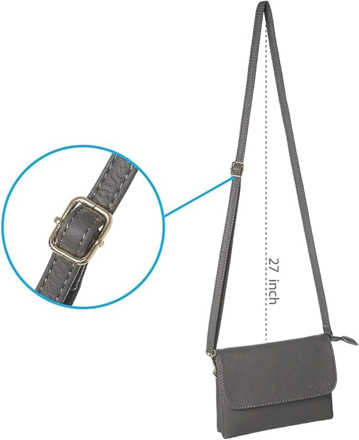 MINICAT Roomy Pockets Small Crossbody Bags Cell Phone Sling Bag Wallet Purses for Women
