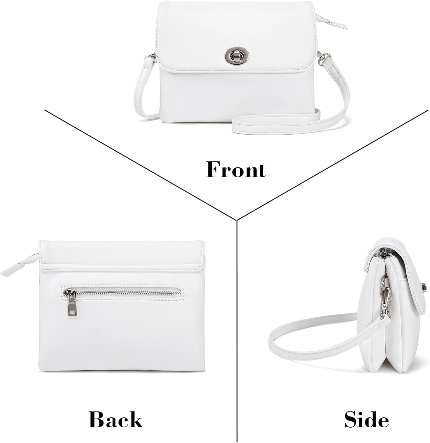 MINICAT Roomy Pockets Small Crossbody Bags Cell Phone Sling Bag Wallet Purses for Women