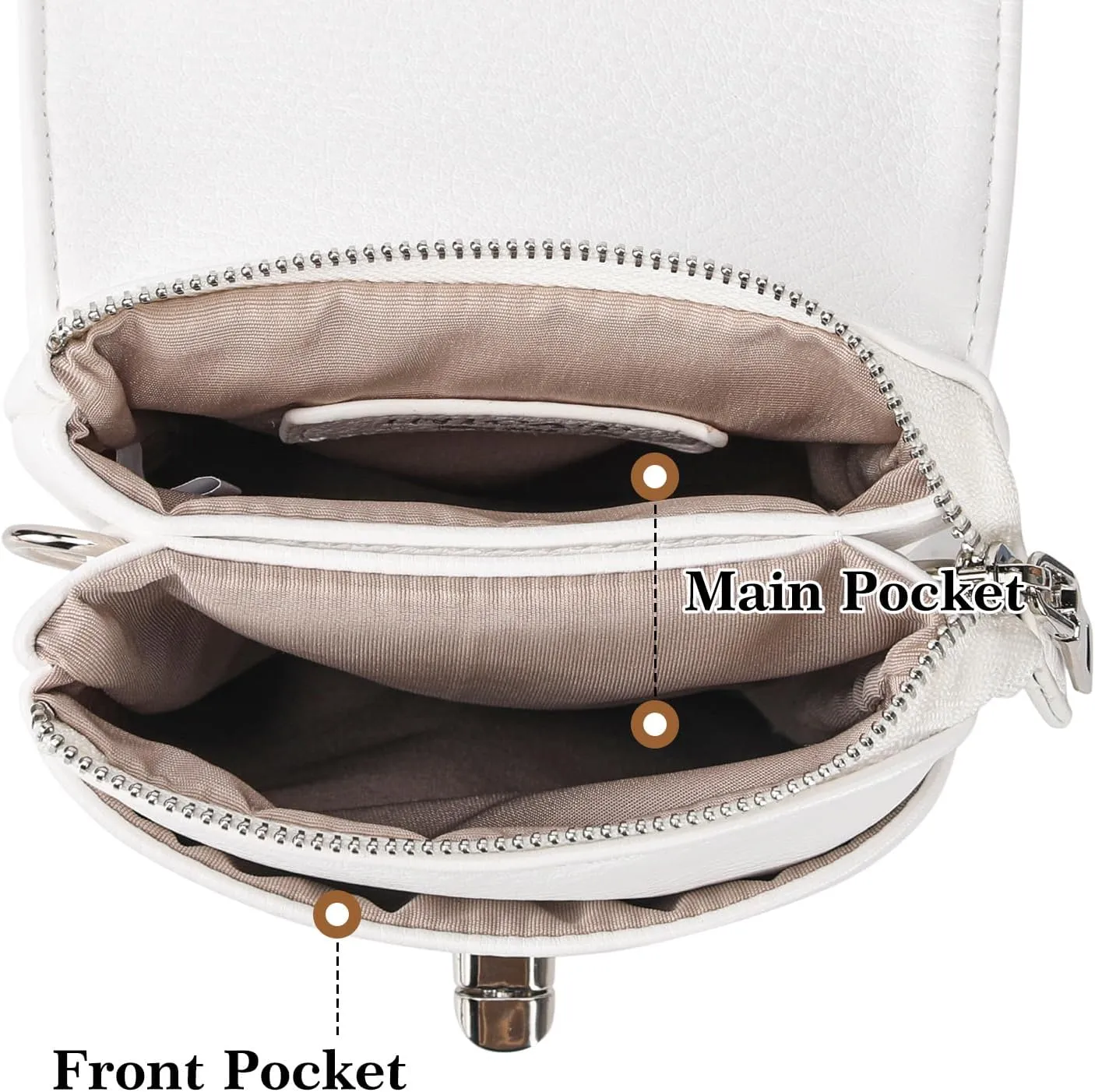 MINICAT Roomy Pockets Small Crossbody Bags Cell Phone Wallet Purses for Women