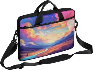 Modern Desert Laptop Shoulder Bag for Tablet Computer Notebook Sleeve Messenger Carrying Case Briefcase Tote