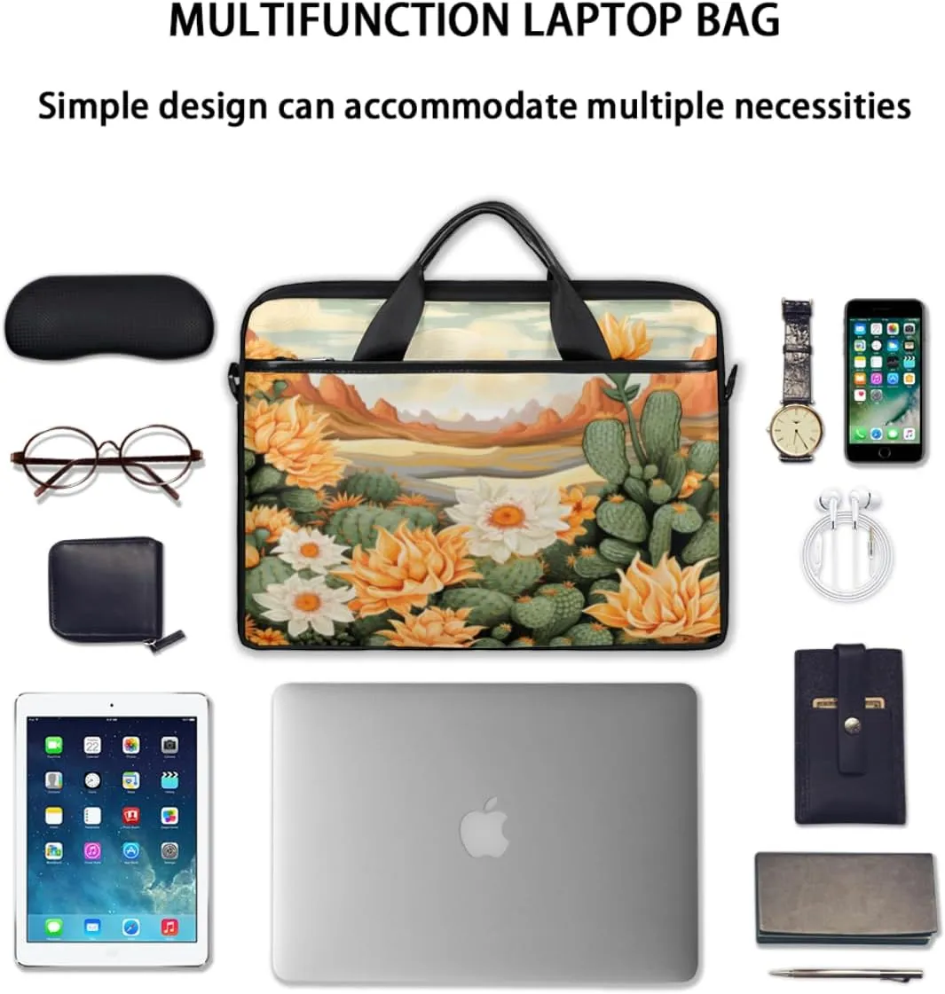 Modern Desert Laptop Shoulder Bag for Tablet Computer Notebook Sleeve Messenger Carrying Case Briefcase Tote
