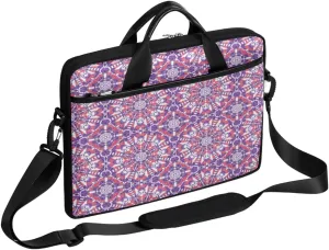 Modern Geometric Laptop Shoulder Bag for Tablet Computer Notebook Sleeve Messenger Carrying Case Briefcase Tote