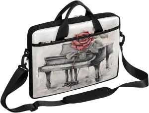 Modern Geometric Laptop Shoulder Bag for Tablet Computer Notebook Sleeve Messenger Carrying Case Briefcase Tote