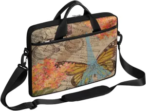 Modern Geometric Laptop Shoulder Bag for Tablet Computer Notebook Sleeve Messenger Carrying Case Briefcase Tote