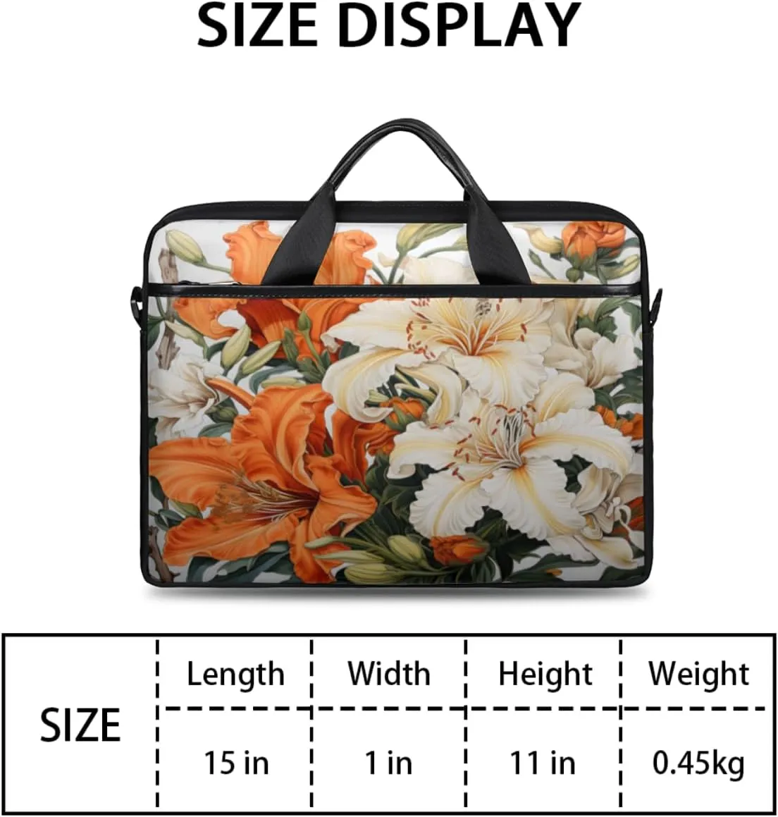Modern Geometric Laptop Shoulder Bag for Tablet Computer Notebook Sleeve Messenger Carrying Case Briefcase Tote