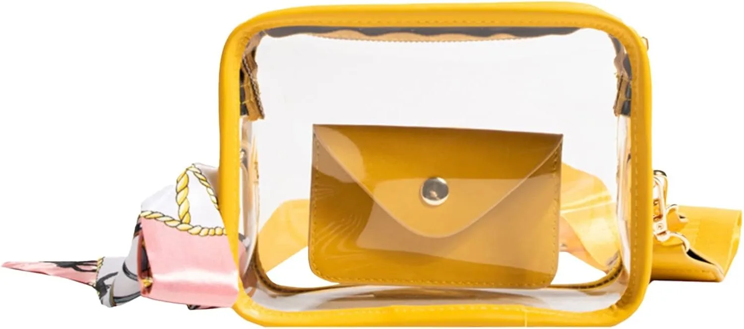 Multi Pocket Shoulder Bags for Woman Lightweight Quilted Fabric Handbags for Women Cute Purse for Women Trendy(Yellow)