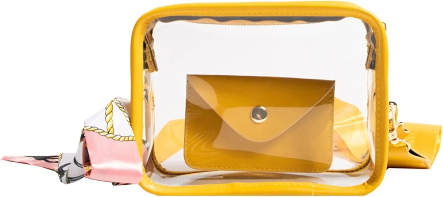 Multi Pocket Shoulder Bags for Woman Lightweight Quilted Fabric Handbags for Women Cute Purse for Women Trendy(Yellow)