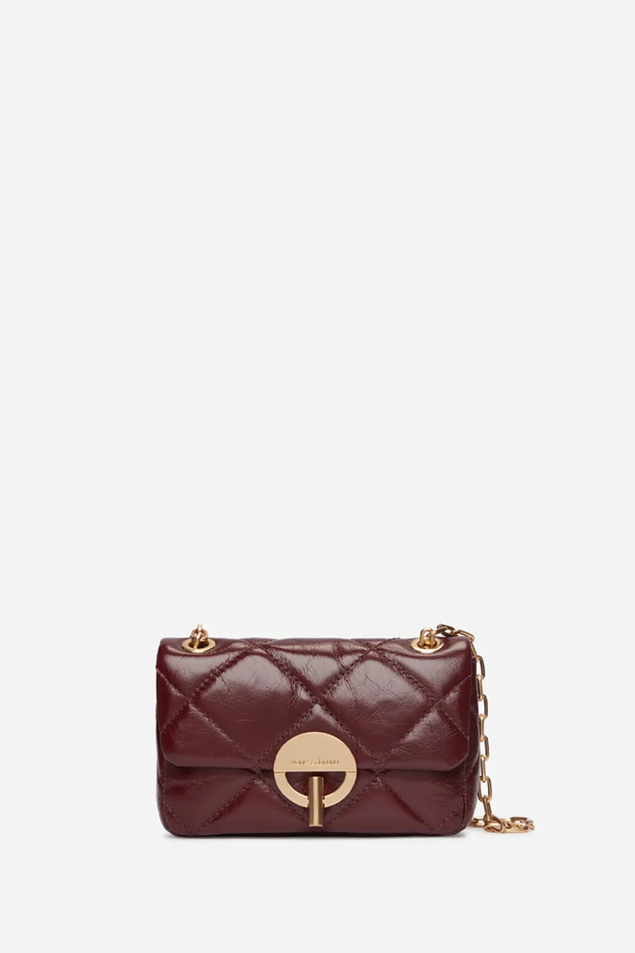 Nano Moon Bag Bordeaux