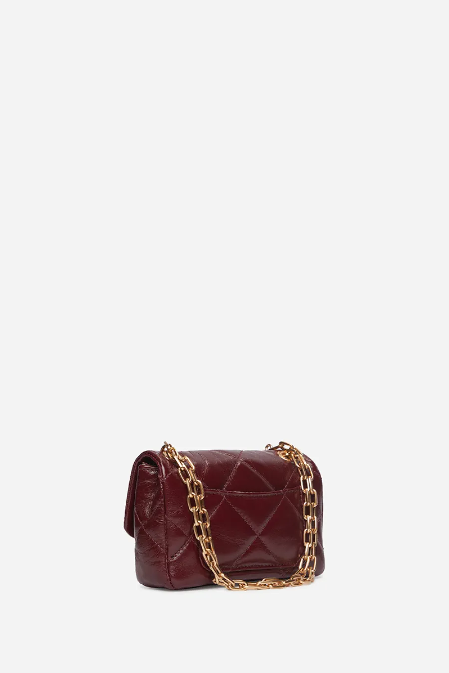 Nano Moon Bag Bordeaux