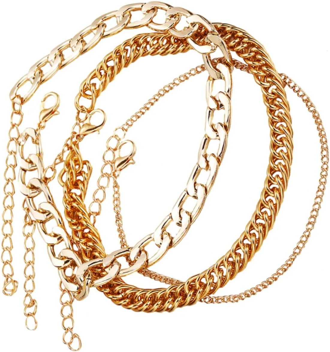 NOLITOY Ankle Chain Anklet for Women Gold Anklets for Women Large Ankles Dainty Foot Chain