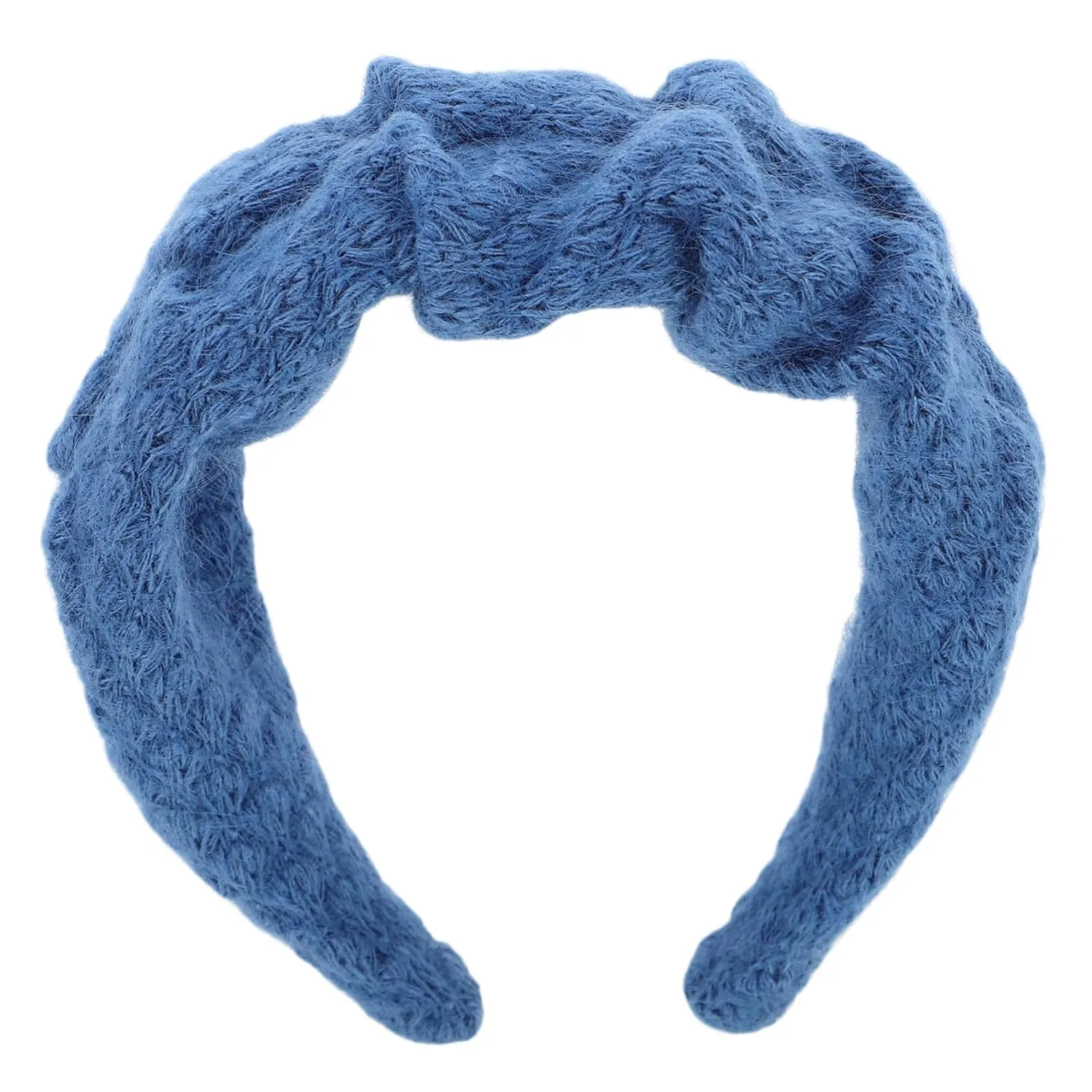 NOLITOY Elegant Knitted Headband Wide Hair Band for Women Knotted Design Fashionable Head Scarf Comfortable Material Stylish Accessory