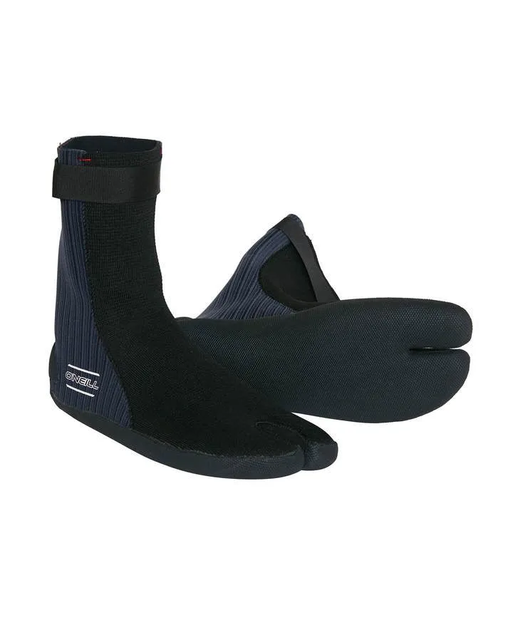 ONEILL HYPERFREAK NINJA SPLIT TOE BOOT 3MM - BLACK