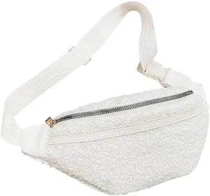 Pack Women Fanny Pack Plush Belt Bag Fashion Waist Bag for Running Hiking Travel Minimalist Design for Students and Active Lifestyles Convenient and Stylish Accessory