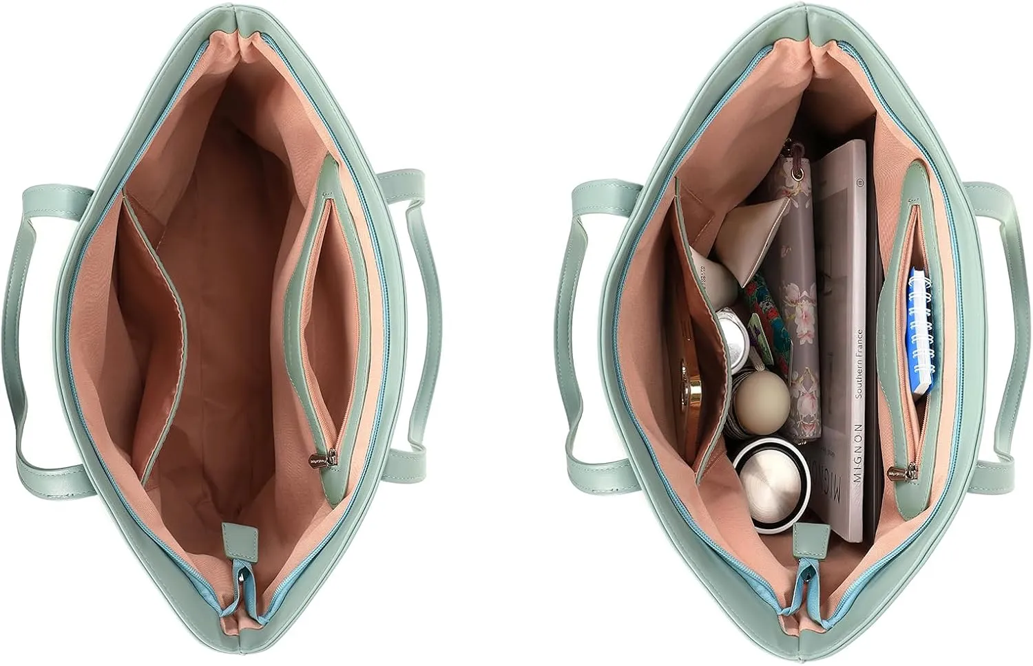 Pomelo Best Soft Faux Leather Stylish Shoulder Tote Bags for Women