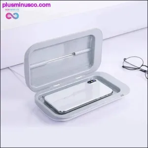 Portable Double UV Sterilizer Box Jewelry Watch Phone