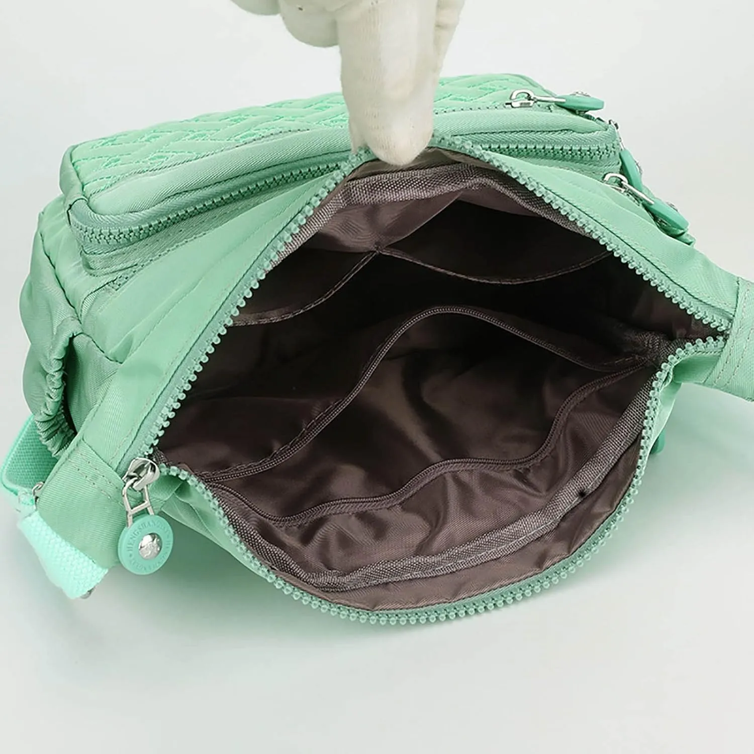 Purses for Women Crossbody Anti Theft Trendy Designer Shoulder Bags for Women Womens Elegant Evening Bag(Green)