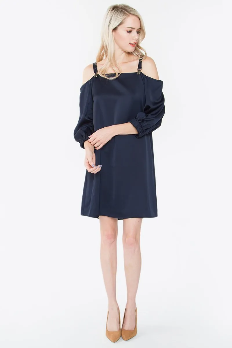Renata Cold Shoulder Shift Dress