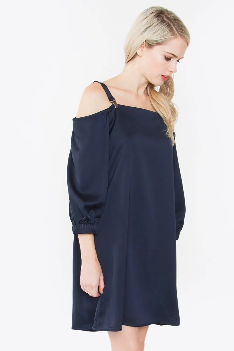Renata Cold Shoulder Shift Dress
