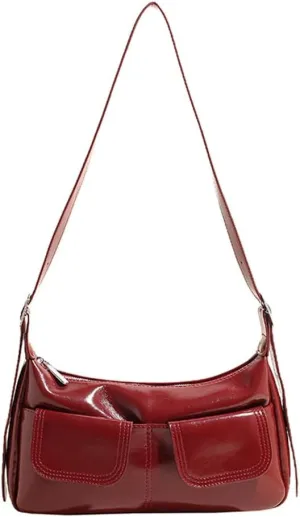 Retro Chic Purses for Women Y2K Crossbody Bags for Women Trendy Hand Bags Vintage Satchel Hobo Bag Crossbody Shoulder Bag