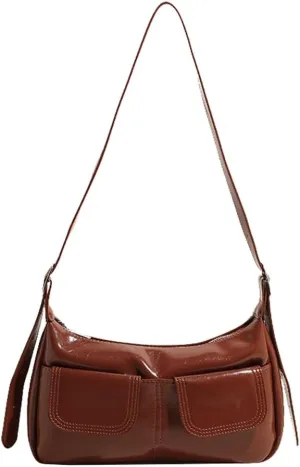 Retro Chic Purses for Women Y2K Crossbody Bags for Women Trendy Hand Bags Vintage Satchel Hobo Bag Crossbody Shoulder Bag